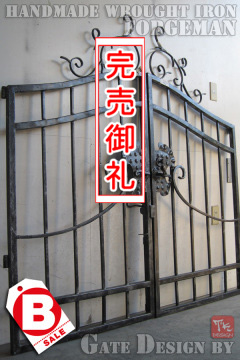 ロートアイアン,門扉,ワケ有り,B級,激安