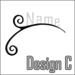 ロートアイアン,表札,ネーム,看板,サイン