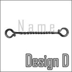 ロートアイアン,表札,ネーム,看板,サイン