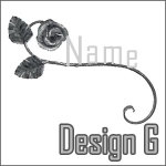 ロートアイアン,表札,ネーム,看板,サイン