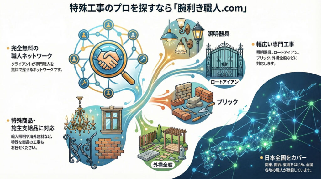 施工業者の紹介サービス